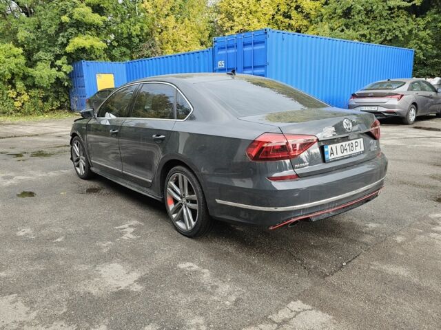 Серый Фольксваген Пассат, объемом двигателя 1.8 л и пробегом 170 тыс. км за 5000 $, фото 4 на Automoto.ua