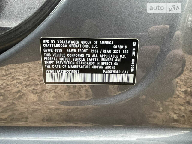 Сірий Фольксваген Пассат, об'ємом двигуна 1.8 л та пробігом 64 тис. км за 13300 $, фото 17 на Automoto.ua