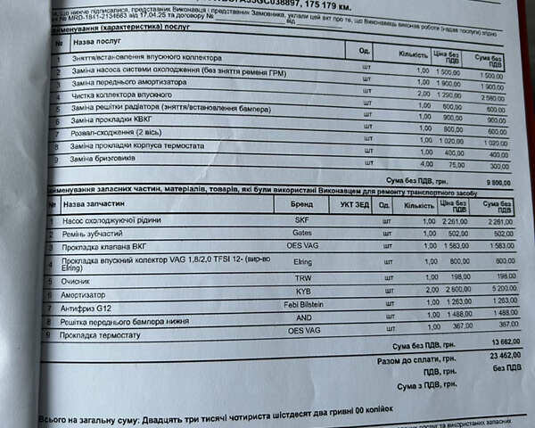Серый Фольксваген Пассат, объемом двигателя 1.8 л и пробегом 184 тыс. км за 13500 $, фото 23 на Automoto.ua