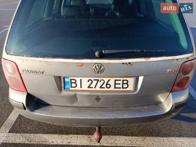 Серый Фольксваген Пассат, объемом двигателя 1.9 л и пробегом 386 тыс. км за 4900 $, фото 11 на Automoto.ua