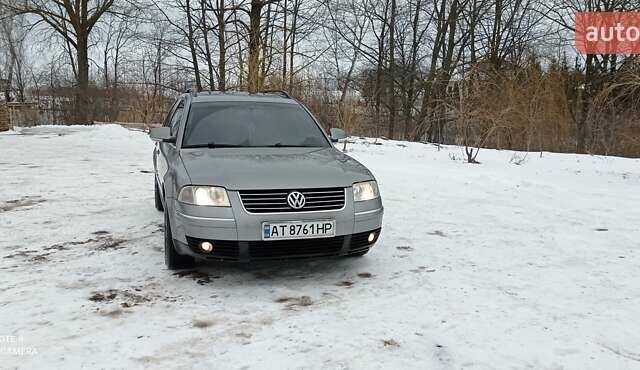 Серый Фольксваген Пассат, объемом двигателя 2 л и пробегом 380 тыс. км за 4300 $, фото 3 на Automoto.ua