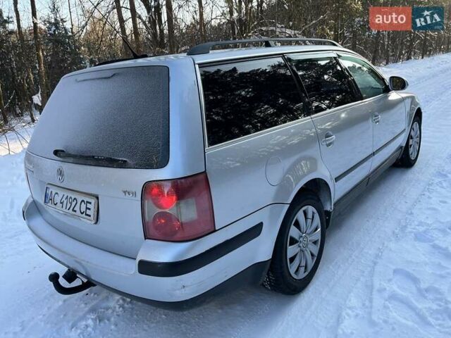 Серый Фольксваген Пассат, объемом двигателя 1.9 л и пробегом 274 тыс. км за 4650 $, фото 23 на Automoto.ua