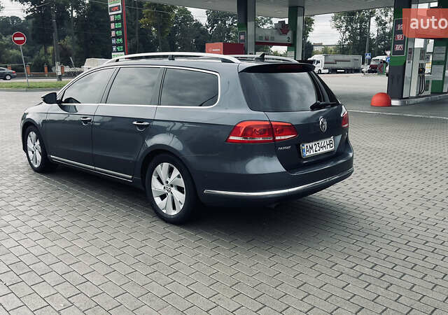 Фольксваген Пассат 2012 в Житомире на Automoto.ua Серый Фольксваген Пассат, объемом двигателя 1.6 л и пробегом 317 тыс. км за 9350 $, фото 4 на Automoto.ua