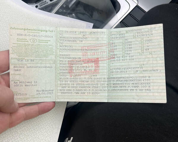 Серый Фольксваген Пассат, объемом двигателя 1.97 л и пробегом 295 тыс. км за 14500 $, фото 13 на Automoto.ua