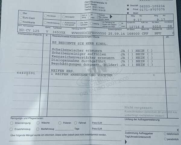 Серый Фольксваген Пассат, объемом двигателя 1.97 л и пробегом 270 тыс. км за 10999 $, фото 35 на Automoto.ua