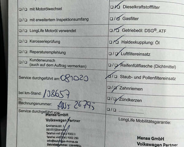 Серый Фольксваген Пассат, объемом двигателя 2 л и пробегом 192 тыс. км за 13800 $, фото 42 на Automoto.ua
