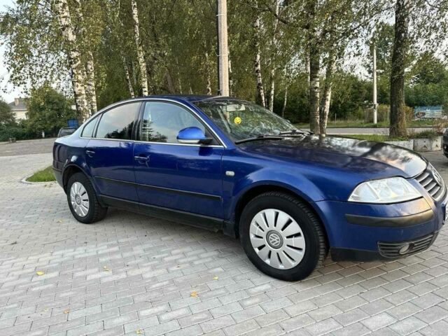 Синий Фольксваген Пассат, объемом двигателя 1.9 л и пробегом 370 тыс. км за 3200 $, фото 1 на Automoto.ua