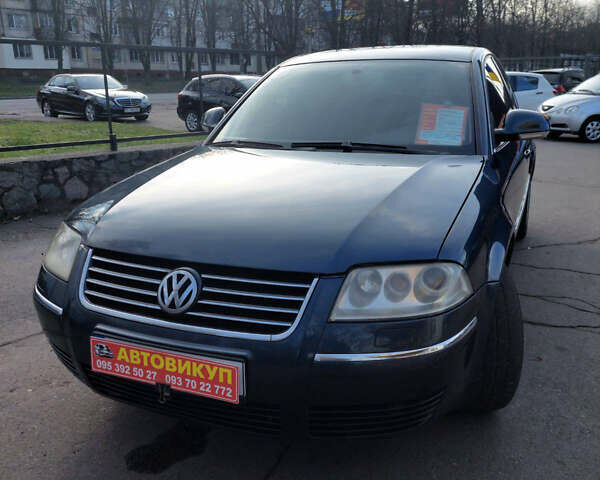 Синий Фольксваген Пассат, объемом двигателя 1.98 л и пробегом 240 тыс. км за 4200 $, фото 3 на Automoto.ua