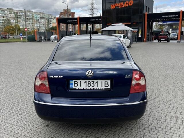 Синий Фольксваген Пассат, объемом двигателя 2 л и пробегом 253 тыс. км за 5200 $, фото 4 на Automoto.ua