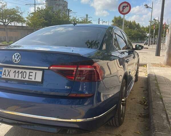 Фольксваген Пассат 2016 в Киеве на Automoto.ua Синий Фольксваген Пассат, объемом двигателя 1.8 л и пробегом 123 тыс. км за 11400 $, фото 1 на Automoto.ua