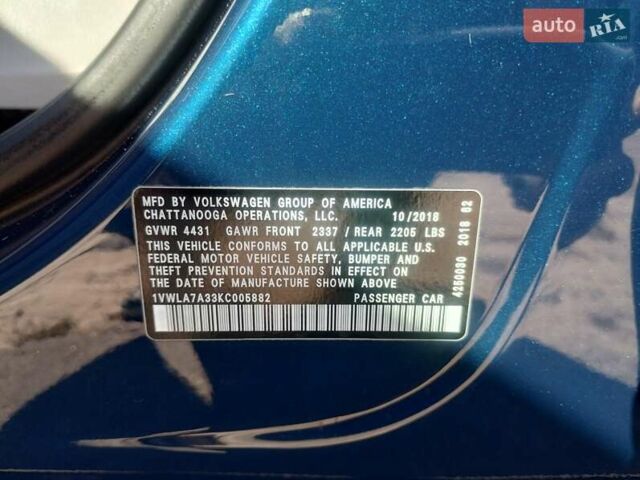 Синий Фольксваген Пассат, объемом двигателя 1.98 л и пробегом 157 тыс. км за 15800 $, фото 6 на Automoto.ua