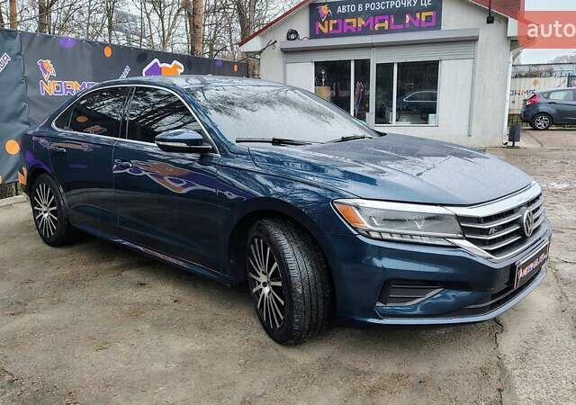 Синий Фольксваген Пассат, объемом двигателя 1.98 л и пробегом 106 тыс. км за 18500 $, фото 1 на Automoto.ua