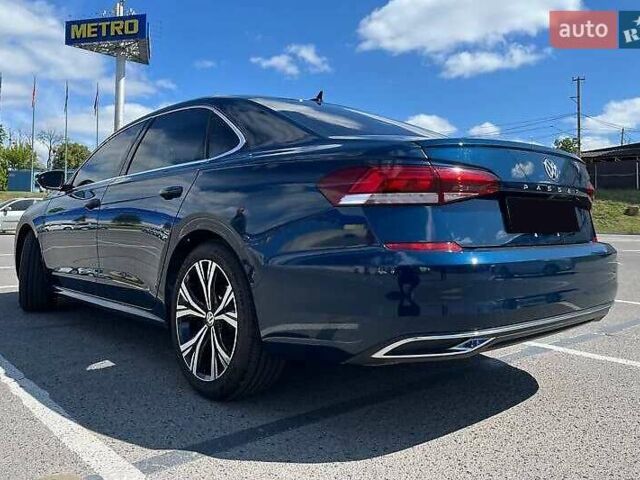 Фольксваген Пассат 2021 в Львове на Automoto.ua Синий Фольксваген Пассат, объемом двигателя 1.98 л и пробегом 37 тыс. км за 25000 $, фото 13 на Automoto.ua