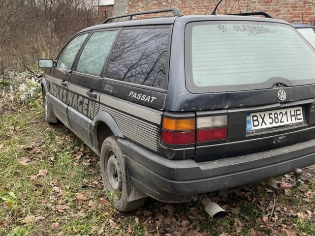 Синий Фольксваген Пассат, объемом двигателя 2 л и пробегом 410 тыс. км за 850 $, фото 1 на Automoto.ua