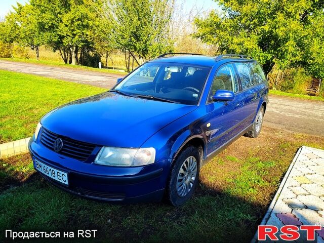 Синий Фольксваген Пассат, объемом двигателя 1.9 л и пробегом 385 тыс. км за 5000 $, фото 1 на Automoto.ua