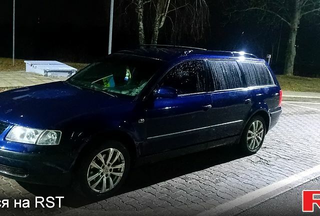 Синий Фольксваген Пассат, объемом двигателя 1.8 л и пробегом 590 тыс. км за 3550 $, фото 1 на Automoto.ua