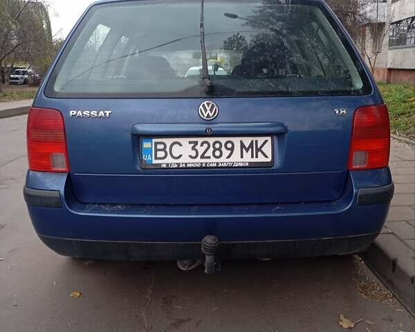 Синий Фольксваген Пассат, объемом двигателя 1.78 л и пробегом 230 тыс. км за 3650 $, фото 1 на Automoto.ua