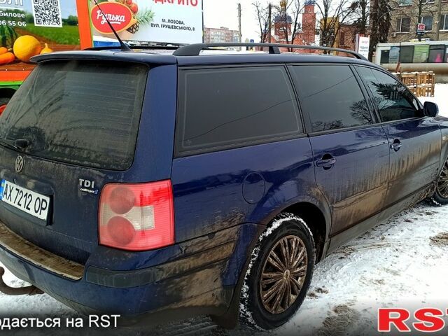 Синий Фольксваген Пассат, объемом двигателя 1.9 л и пробегом 443 тыс. км за 3400 $, фото 3 на Automoto.ua