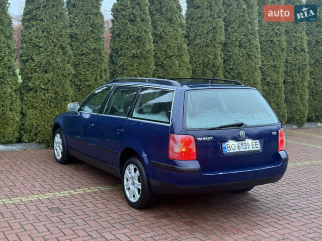 Синий Фольксваген Пассат, объемом двигателя 1.9 л и пробегом 367 тыс. км за 3650 $, фото 6 на Automoto.ua