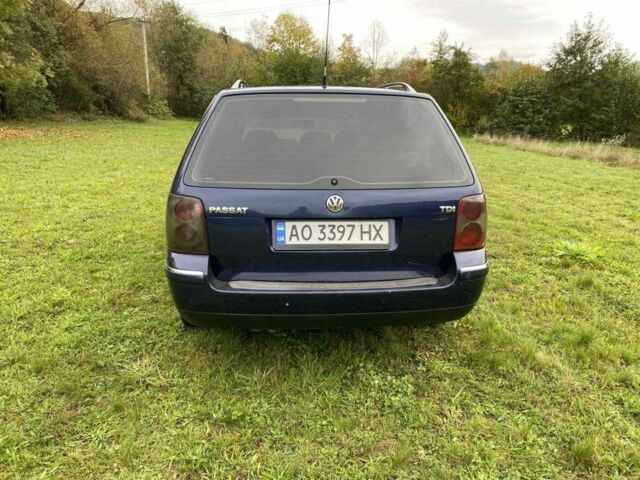 Синий Фольксваген Пассат, объемом двигателя 1.9 л и пробегом 280 тыс. км за 3500 $, фото 1 на Automoto.ua