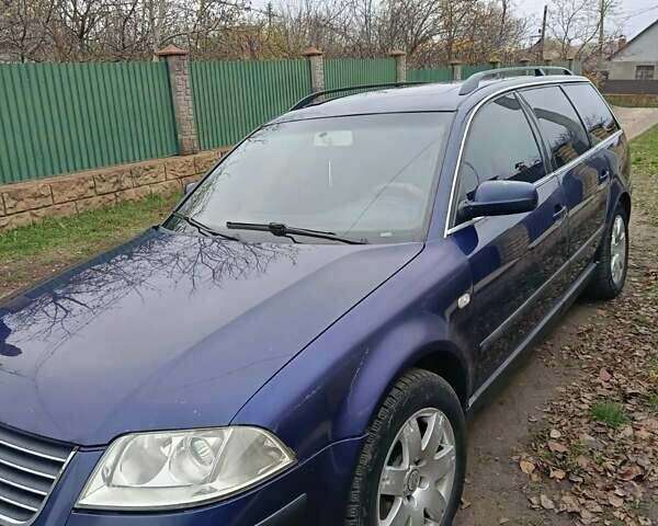 Синий Фольксваген Пассат, объемом двигателя 1.9 л и пробегом 470 тыс. км за 3500 $, фото 1 на Automoto.ua