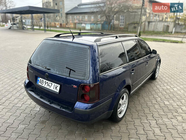 Синий Фольксваген Пассат, объемом двигателя 1.9 л и пробегом 410 тыс. км за 3550 $, фото 4 на Automoto.ua