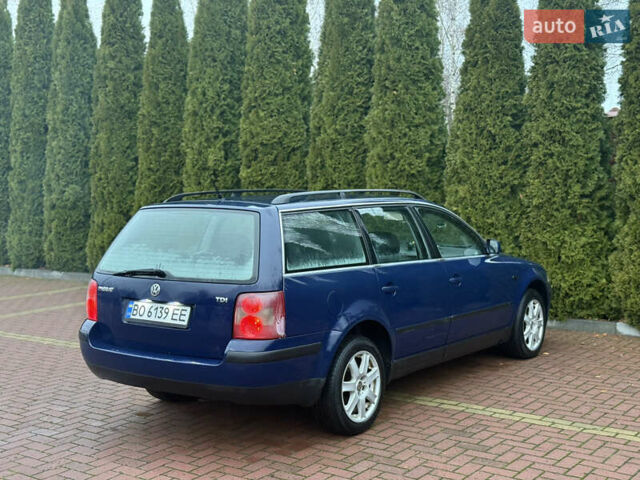 Синий Фольксваген Пассат, объемом двигателя 1.9 л и пробегом 367 тыс. км за 3650 $, фото 5 на Automoto.ua