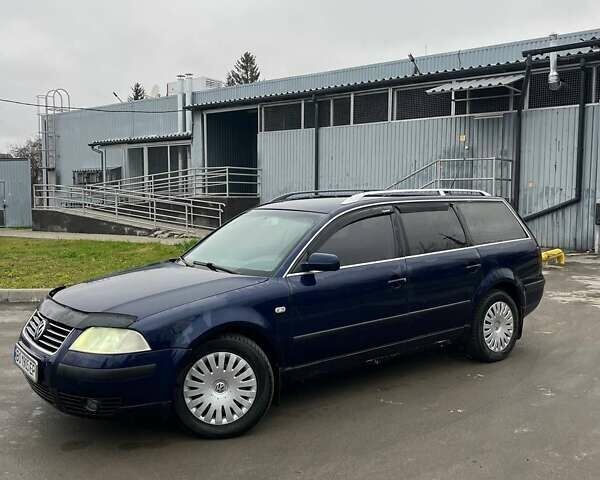 Синий Фольксваген Пассат, объемом двигателя 1.9 л и пробегом 284 тыс. км за 3000 $, фото 4 на Automoto.ua