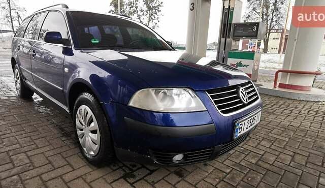 Синий Фольксваген Пассат, объемом двигателя 1.98 л и пробегом 200 тыс. км за 3950 $, фото 4 на Automoto.ua