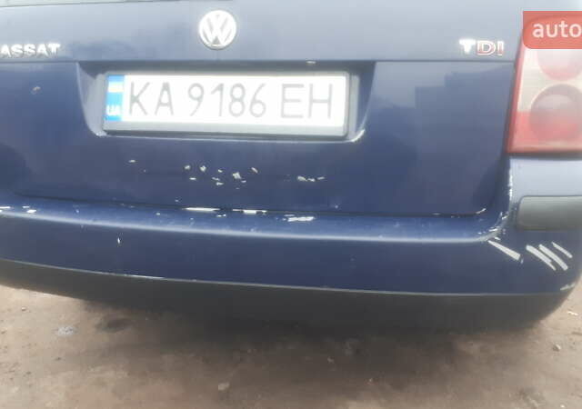 Синий Фольксваген Пассат, объемом двигателя 1.9 л и пробегом 429 тыс. км за 4000 $, фото 5 на Automoto.ua