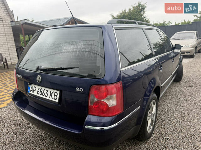 Синий Фольксваген Пассат, объемом двигателя 1.98 л и пробегом 190 тыс. км за 3999 $, фото 4 на Automoto.ua