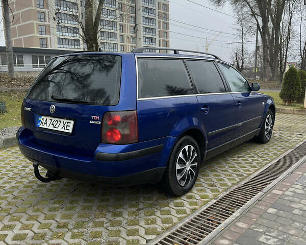 Синий Фольксваген Пассат, объемом двигателя 1.9 л и пробегом 313 тыс. км за 3999 $, фото 8 на Automoto.ua