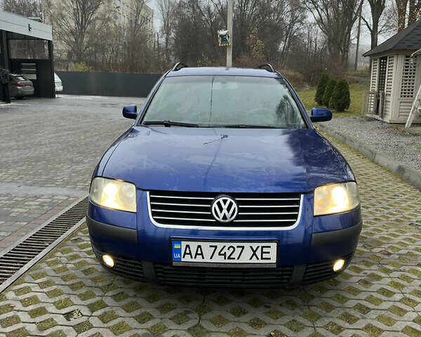 Синий Фольксваген Пассат, объемом двигателя 1.9 л и пробегом 313 тыс. км за 3999 $, фото 2 на Automoto.ua