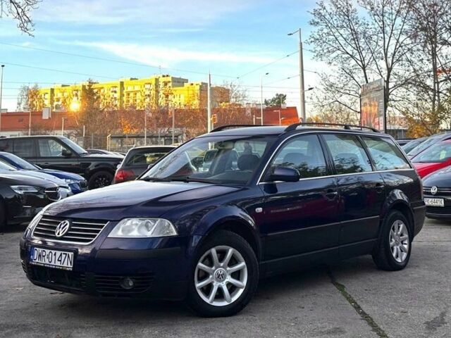 Синий Фольксваген Пассат, объемом двигателя 1.9 л и пробегом 210 тыс. км за 1550 $, фото 1 на Automoto.ua