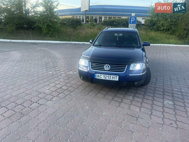 Синий Фольксваген Пассат, объемом двигателя 2.5 л и пробегом 391 тыс. км за 4200 $, фото 1 на Automoto.ua