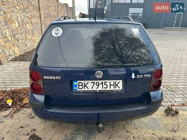Синий Фольксваген Пассат, объемом двигателя 1.98 л и пробегом 394 тыс. км за 4300 $, фото 8 на Automoto.ua