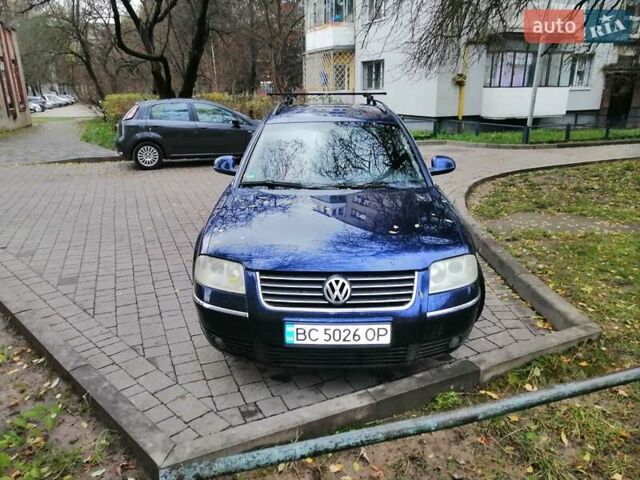 Синій Фольксваген Пассат, об'ємом двигуна 2 л та пробігом 316 тис. км за 3400 $, фото 1 на Automoto.ua
