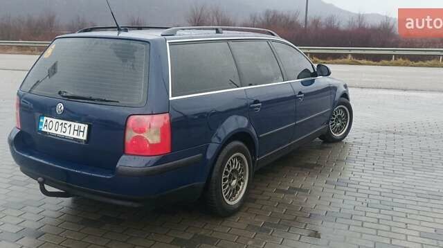 Синий Фольксваген Пассат, объемом двигателя 1.9 л и пробегом 314 тыс. км за 4700 $, фото 3 на Automoto.ua