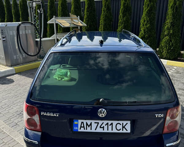 Синий Фольксваген Пассат, объемом двигателя 1.9 л и пробегом 367 тыс. км за 5350 $, фото 4 на Automoto.ua