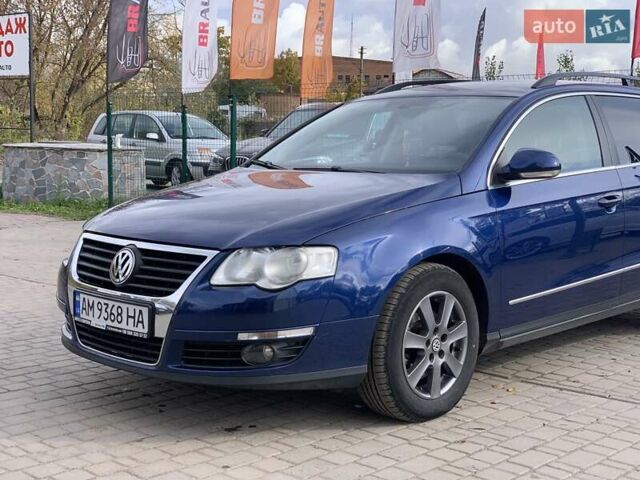 Синий Фольксваген Пассат, объемом двигателя 2 л и пробегом 344 тыс. км за 6455 $, фото 3 на Automoto.ua