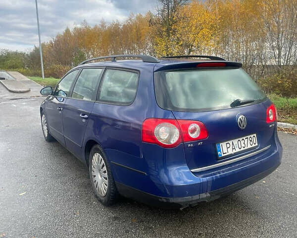 Фольксваген Пассат 2006 в Киеве на Automoto.ua Синий Фольксваген Пассат, объемом двигателя 2 л и пробегом 290 тыс. км за 2900 $, фото 4 на Automoto.ua