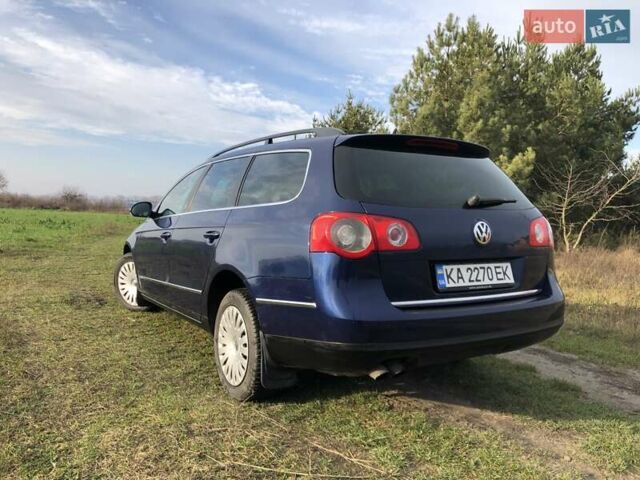 Синий Фольксваген Пассат, объемом двигателя 1.97 л и пробегом 346 тыс. км за 5650 $, фото 6 на Automoto.ua