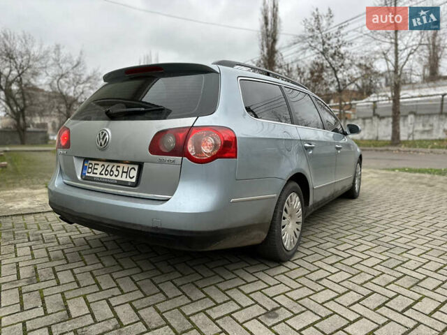 Синий Фольксваген Пассат, объемом двигателя 1.97 л и пробегом 283 тыс. км за 4500 $, фото 1 на Automoto.ua