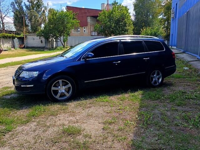 Фольксваген Пассат 2007 в Харькове на Automoto.ua Синий Фольксваген Пассат, объемом двигателя 2 л и пробегом 265 тыс. км за 6000 $, фото 4 на Automoto.ua