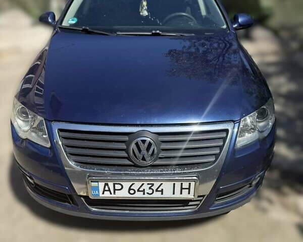 Фольксваген Пассат 2007 в Запорожье на Automoto.ua Синий Фольксваген Пассат, объемом двигателя 1.97 л и пробегом 330 тыс. км за 6500 $, фото 9 на Automoto.ua