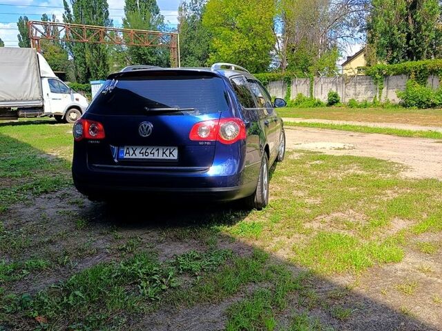 Фольксваген Пассат 2007 в Харькове на Automoto.ua Синий Фольксваген Пассат, объемом двигателя 2 л и пробегом 265 тыс. км за 6000 $, фото 2 на Automoto.ua