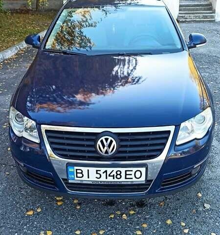 Синий Фольксваген Пассат, объемом двигателя 2 л и пробегом 265 тыс. км за 7100 $, фото 1 на Automoto.ua