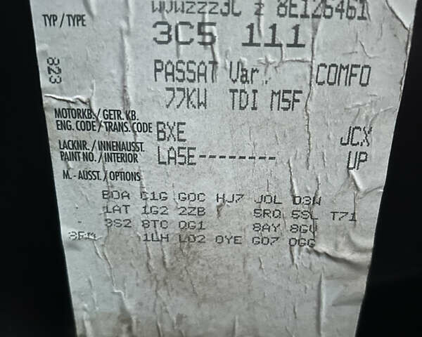 Синій Фольксваген Пассат, об'ємом двигуна 1.9 л та пробігом 344 тис. км за 7550 $, фото 26 на Automoto.ua