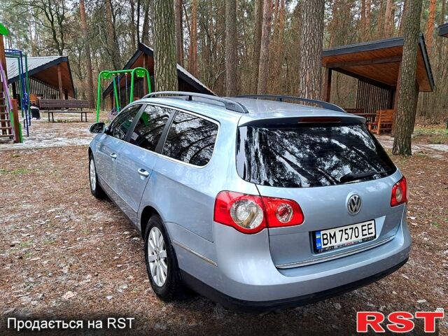 Синий Фольксваген Пассат, объемом двигателя 2 л и пробегом 245 тыс. км за 6700 $, фото 3 на Automoto.ua