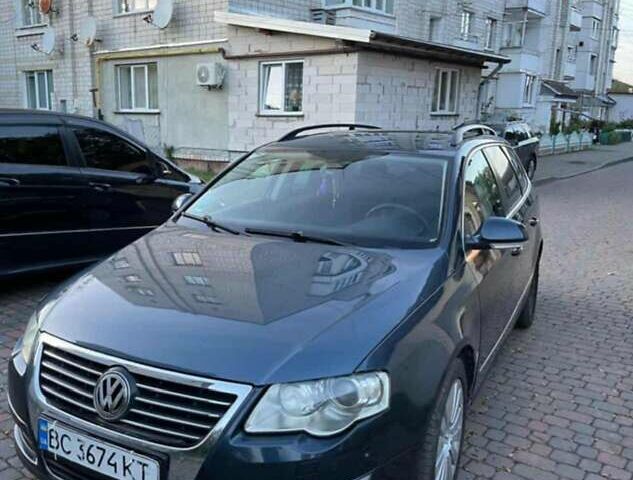 Синий Фольксваген Пассат, объемом двигателя 1.97 л и пробегом 278 тыс. км за 6600 $, фото 3 на Automoto.ua